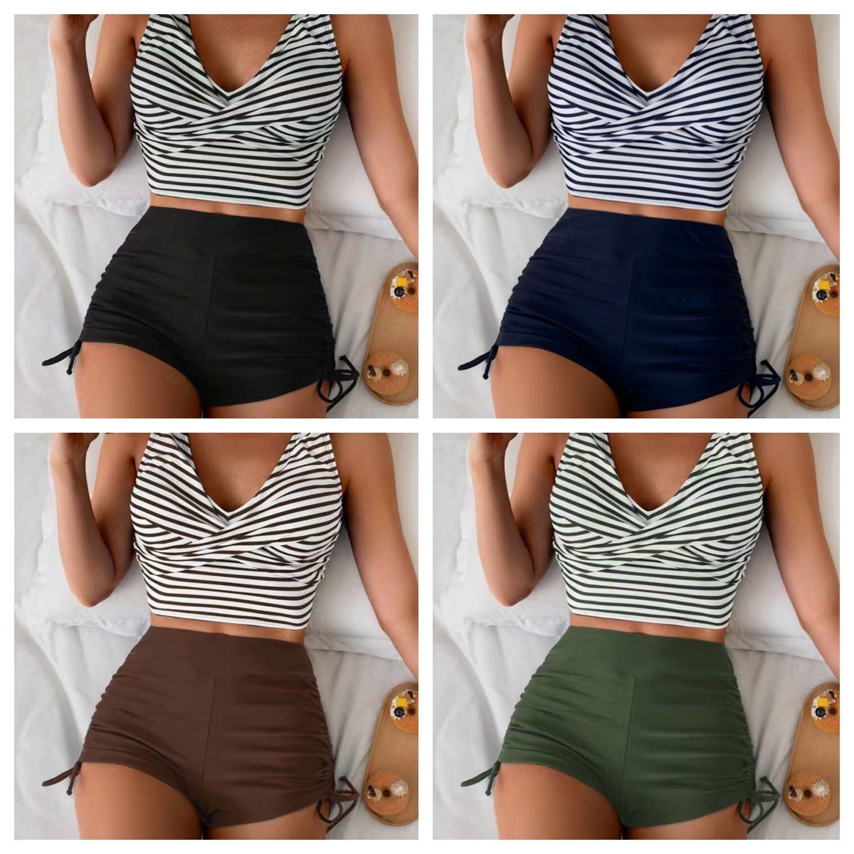 Women Swimwear Bikini Crop Top - огляд і ціна Tops