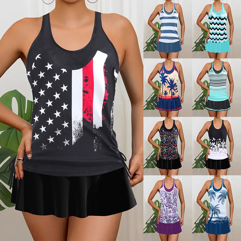 Tankini Woman Bikini Sleeveles - огляд і ціна Tops