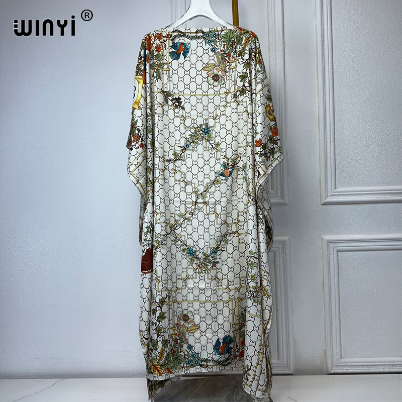 WINYI 2024 turkey dress for wo - огляд і ціна Boho Summer Beach Maxi Dress