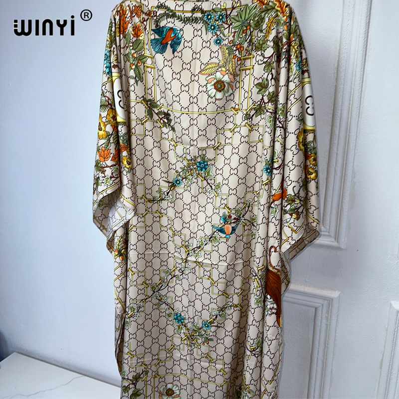 WINYI 2024 turkey dress for wo - огляд і ціна Boho Summer Beach Maxi Dress