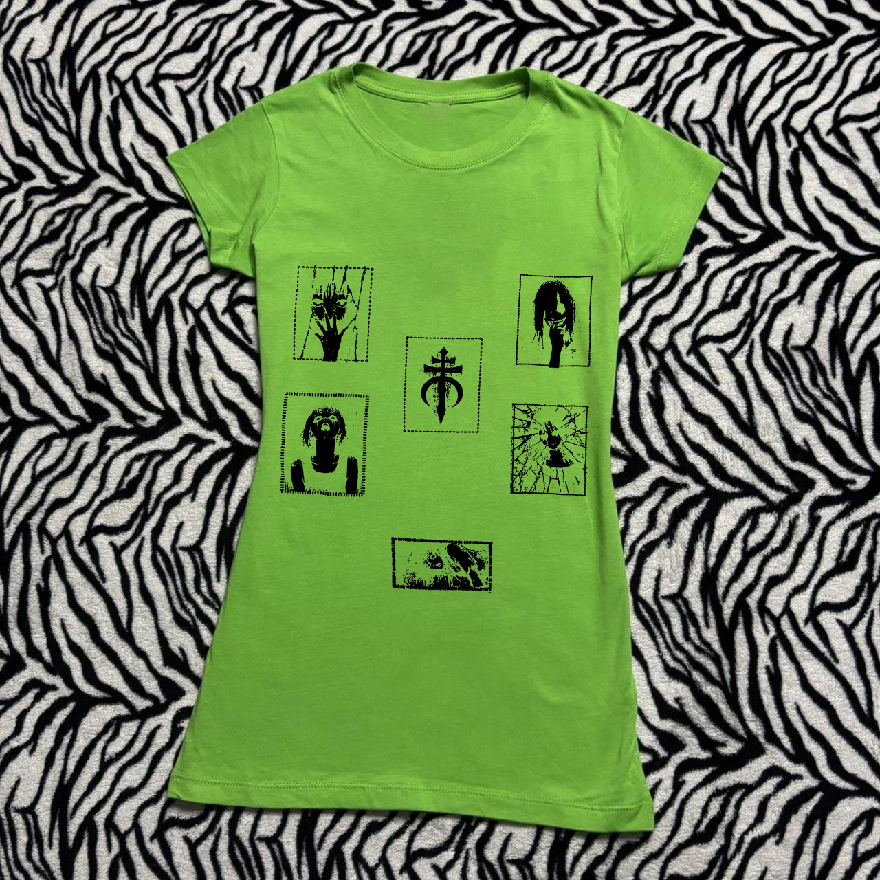 2000s Vintage Women's Crop Top - огляд і ціна Y2K Graphic Baby Tee Crop