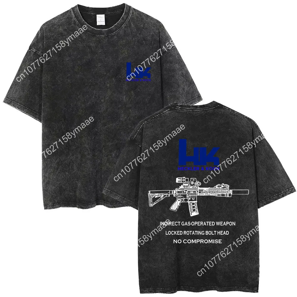 Vintage Washed Men Women's Hec - огляд і ціна Tops