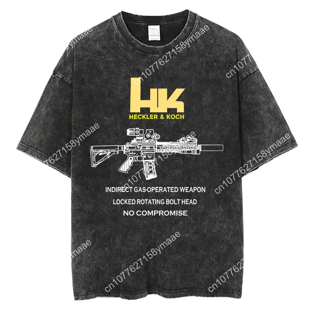 Vintage Washed Men Women's Hec - огляд і ціна Tops