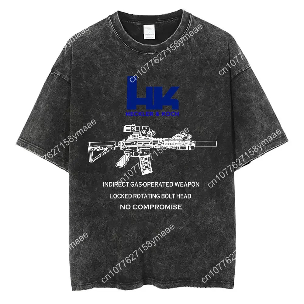 Vintage Washed Men Women's Hec - огляд і ціна Tops
