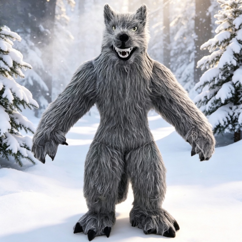 Giant Inflatable Grey Wolf Mas - огляд і ціна Dresses