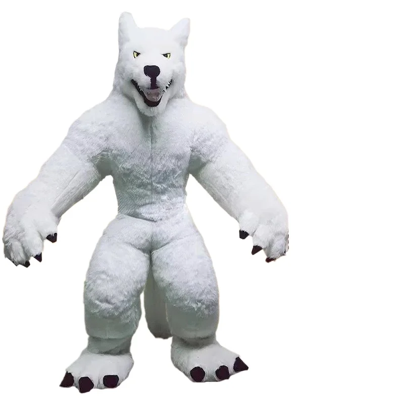 Giant Inflatable Grey Wolf Mas - огляд і ціна Dresses