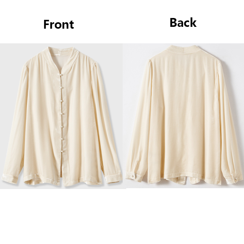 Silk Velvet Ladies Long Sleeve - огляд і ціна Tops