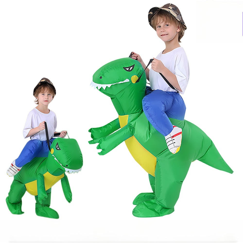 ZOETOPKID Inflatable Green Din - огляд і ціна Dresses