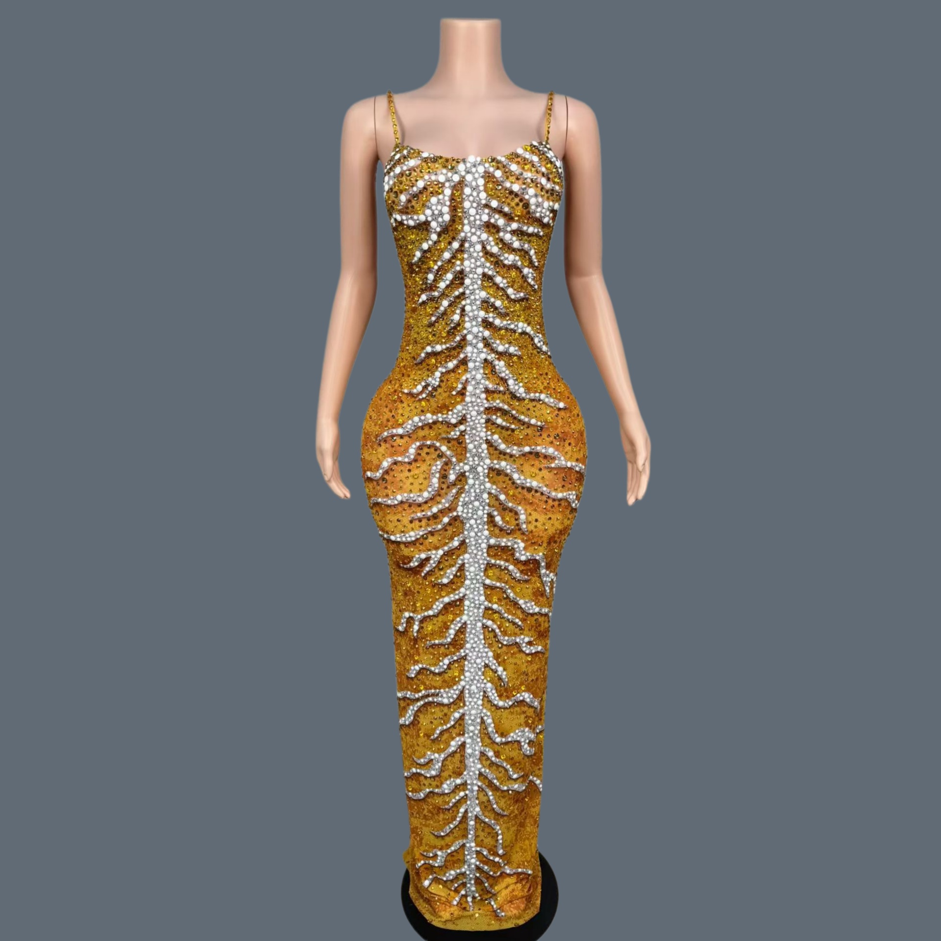 Luxury Rhinestone Sparkly Span - огляд і ціна Sparkly Rhinestone Club Party Dress
