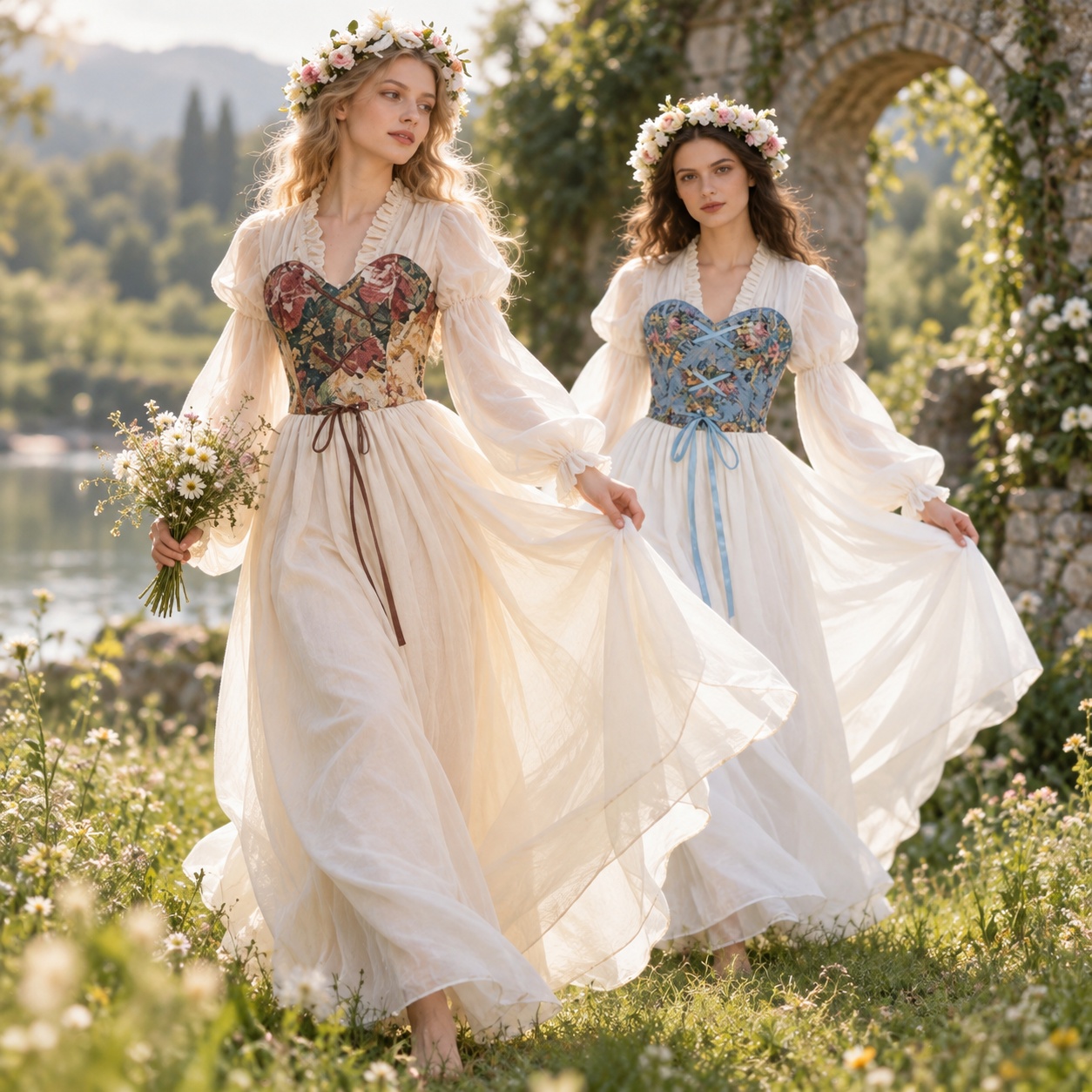 Renaissance Style Corset Waist - огляд і ціна Dresses