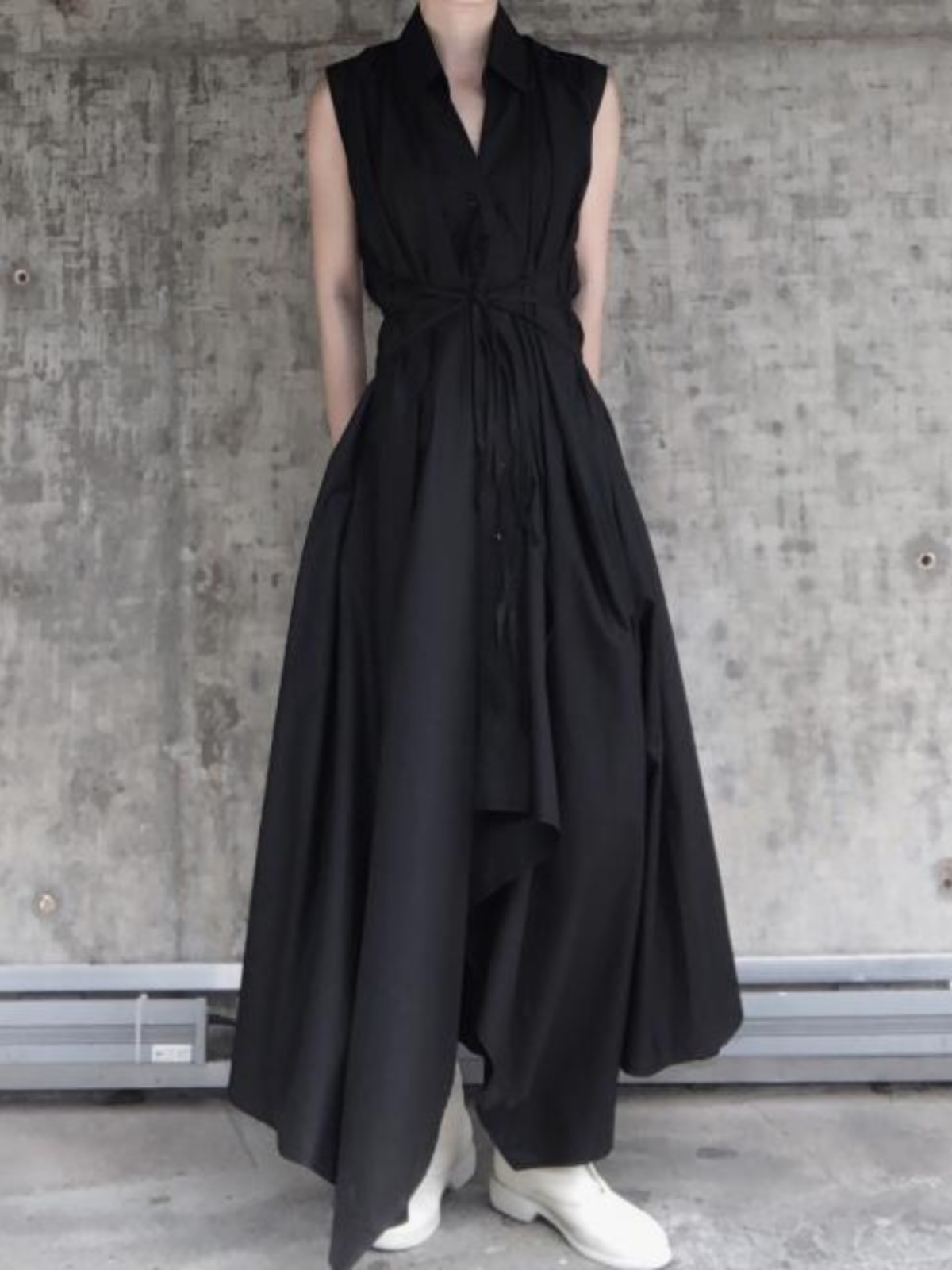 Dark Style Irregular Ultra-Lon - огляд і ціна Korean Style A Line Shirt Dress